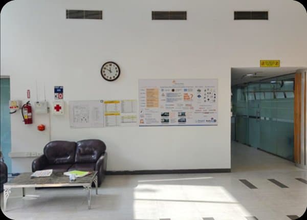 In-shop branding and wall branding at retail outlet